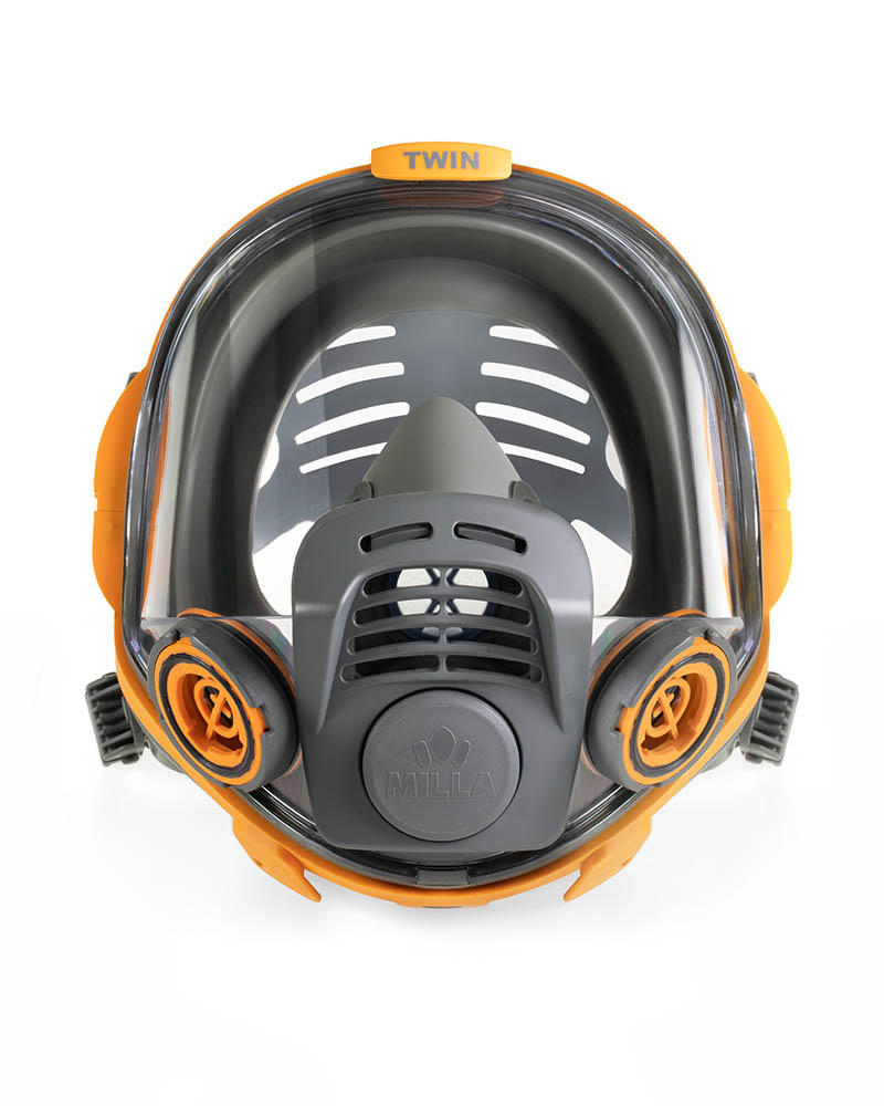 Panarea Twin 7200, maschera intera, dpi delle vie respiratorie